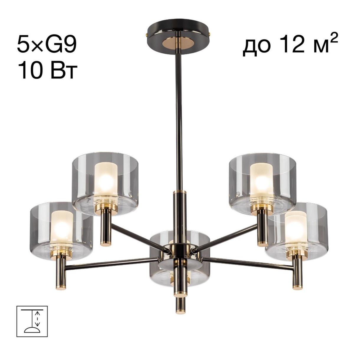 Люстра на штанге Citilux Elan CL241151 в Санкт-Петербурге