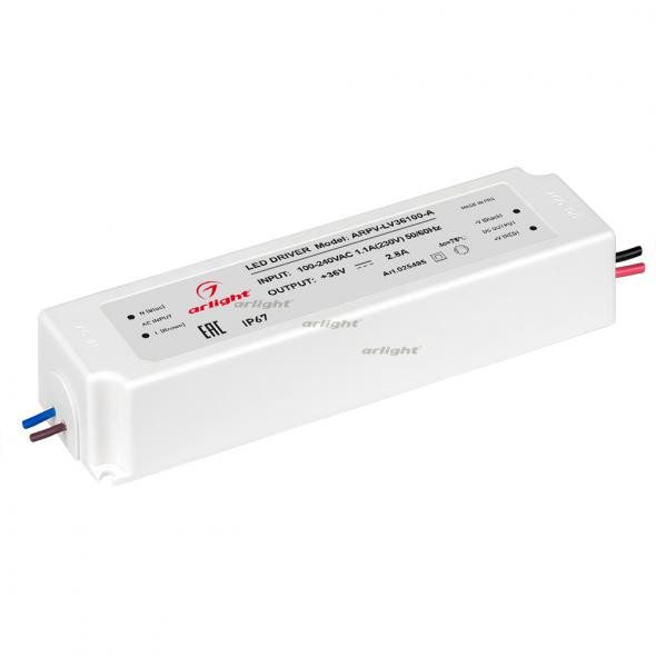 Блок питания Arlight ARPV-LV36100-A (36V, 2.8A, 100W) 025495 в Санкт-Петербурге