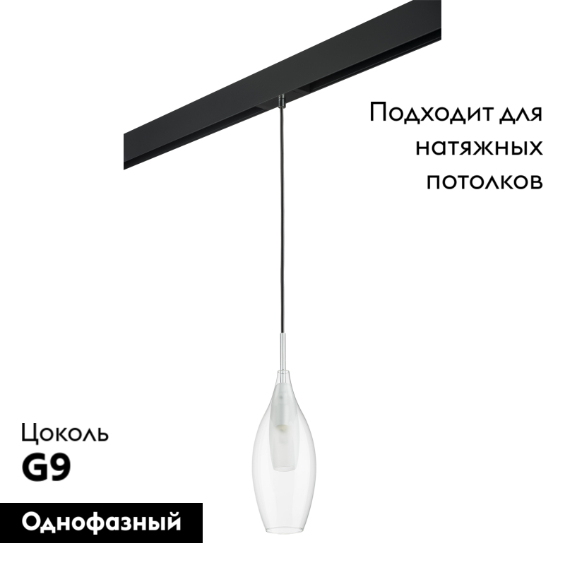 Трековый светильник Lightstar Pentola PRO803021 (803021+595007) в Санкт-Петербурге