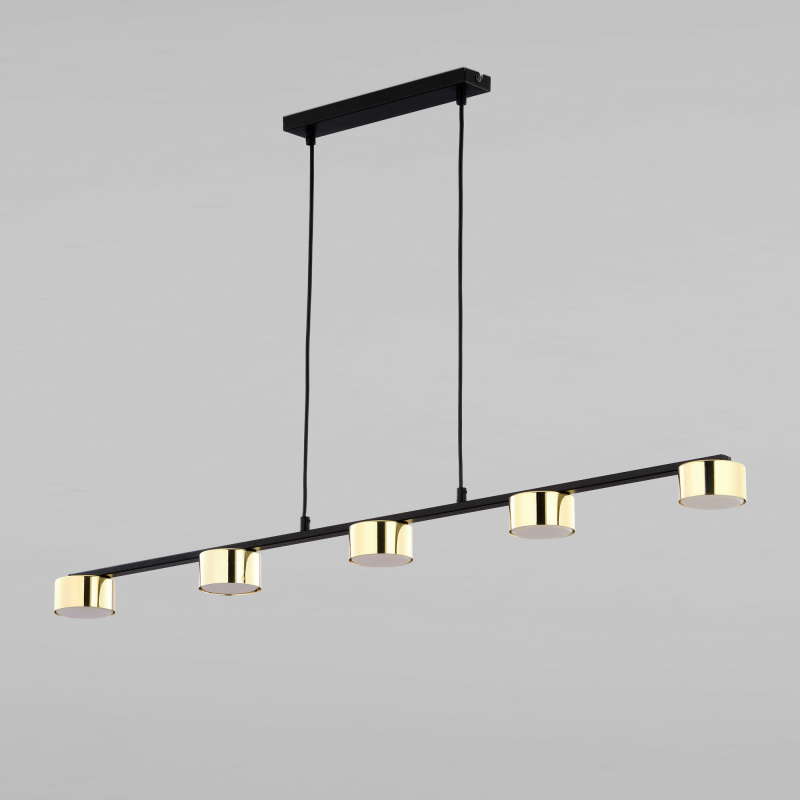 Подвесная люстра TK Lighting 6092 Dallas Gold Black в Санкт-Петербурге