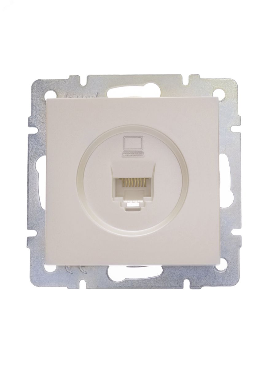 Розетка компьютерная жемчужный Lezard Vesna 742-3088-139 в Санкт-Петербурге