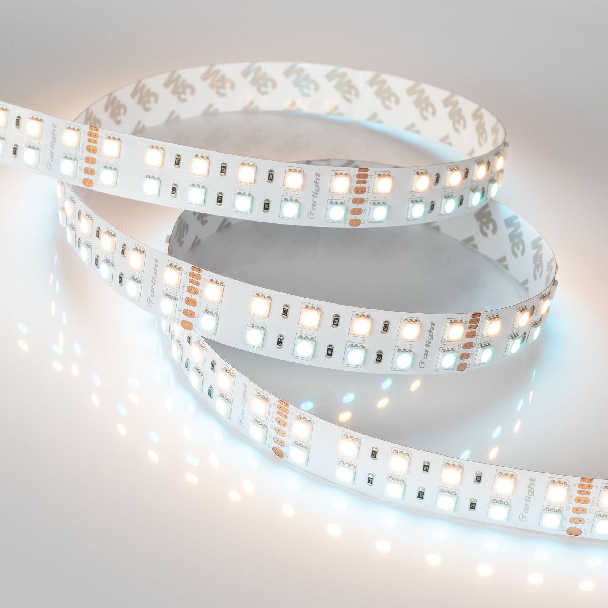 Светодиодная лента Arlight RT-B144-19mm 24V RGBW-Warm (32 W/m, IP20, 5m) 012327(3) в Санкт-Петербурге
