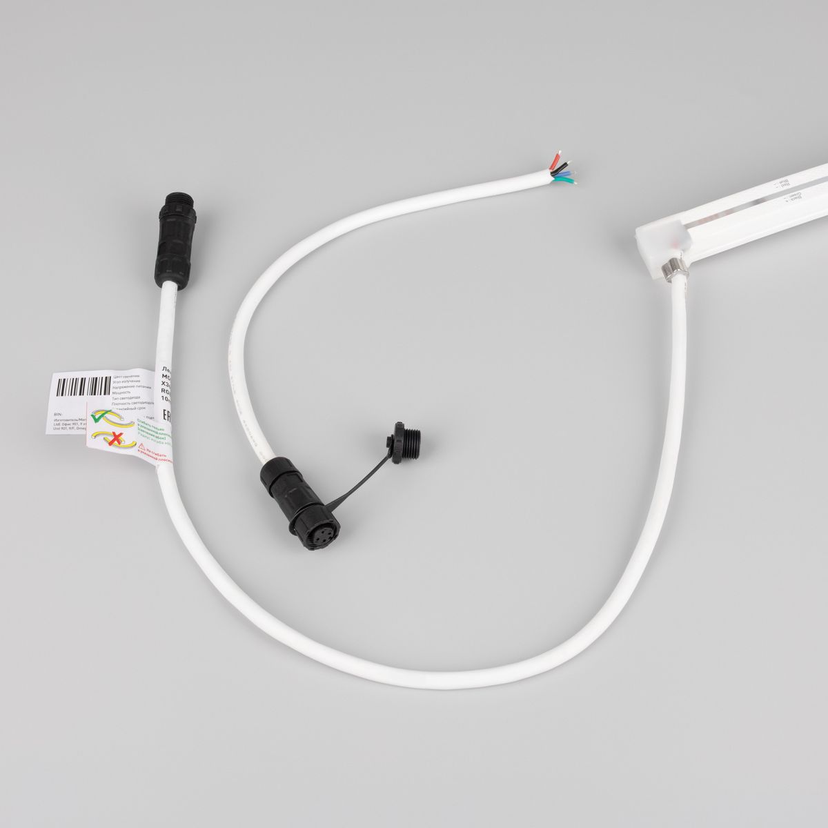 Светодиодная лента герметичная Arlight MOONLIGHT-PRO-TOP-X360-16x16mm 24V RGB (12 W/m, IP67, 10m, wire x2) (Вывод боковой) 054975 в Санкт-Петербурге