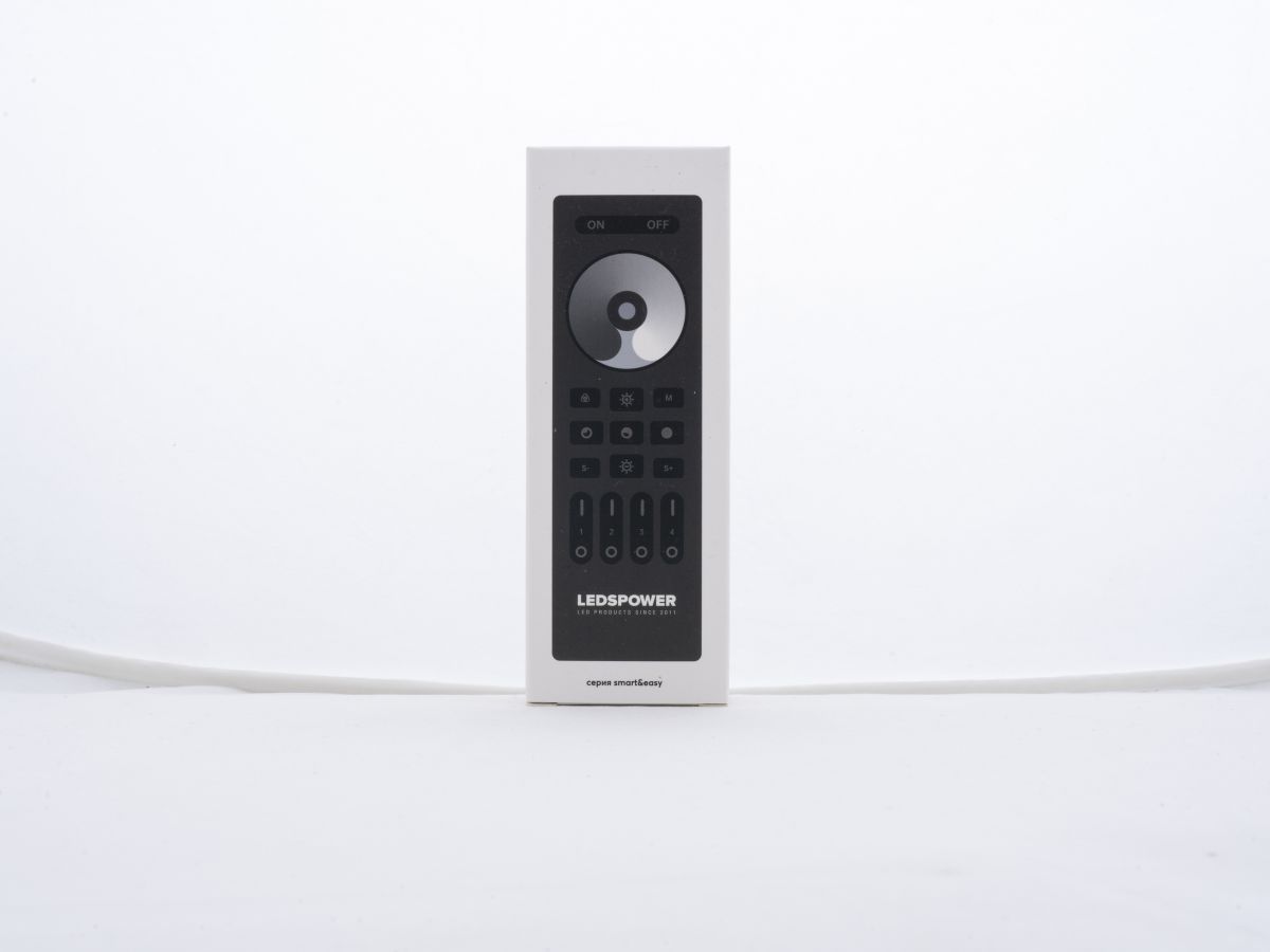 Пульт на 4 зоны LEDS POWER RC01RFB черный 006512 в Санкт-Петербурге