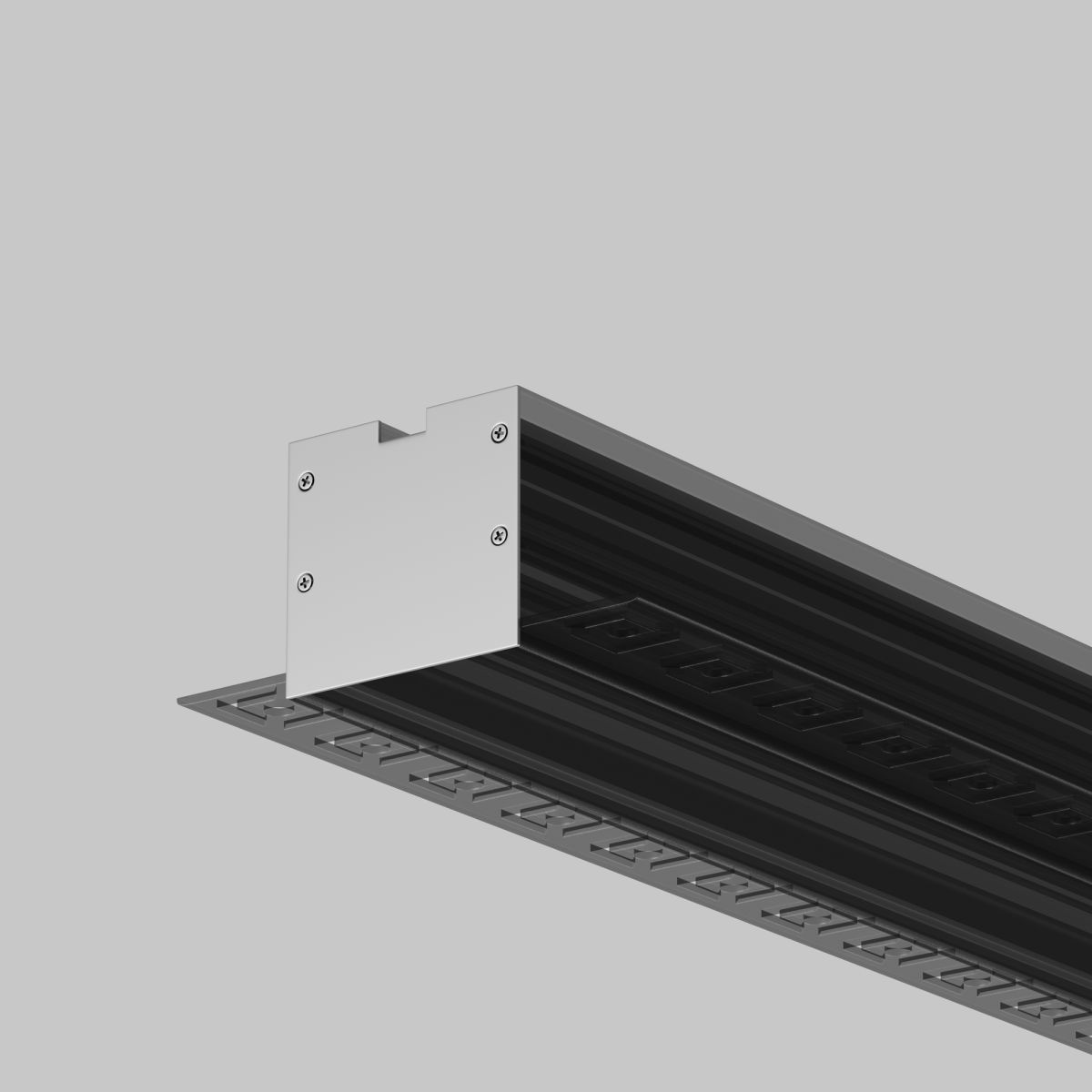 Комплект заглушек для профиля 72×36 2шт Maytoni Led Strip ALM-7236T-S-EC 642083 в Санкт-Петербурге