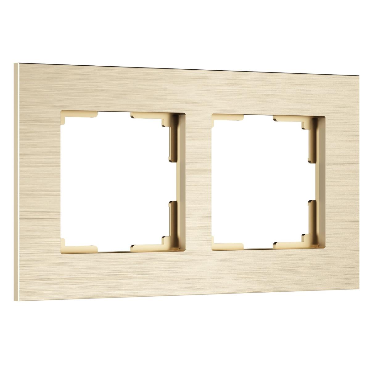 Рамка на 2 поста Werkel AluMax 4690389204050 W0023511 a066334 в Санкт-Петербурге