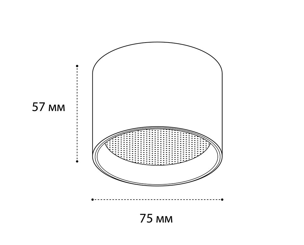 Накладной светильник Italline IT02-007 black 4000K в Санкт-Петербурге