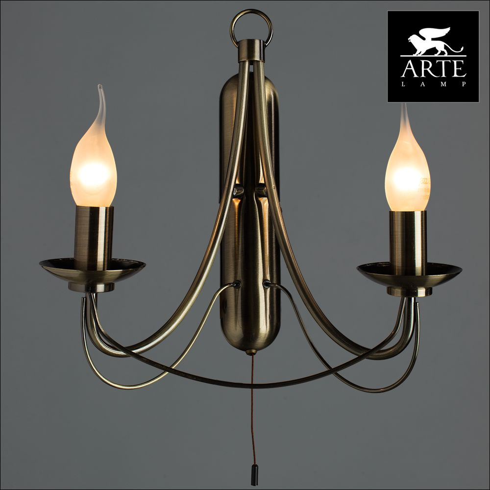 Бра Arte Lamp Maypole A6300AP-2AB в Санкт-Петербурге