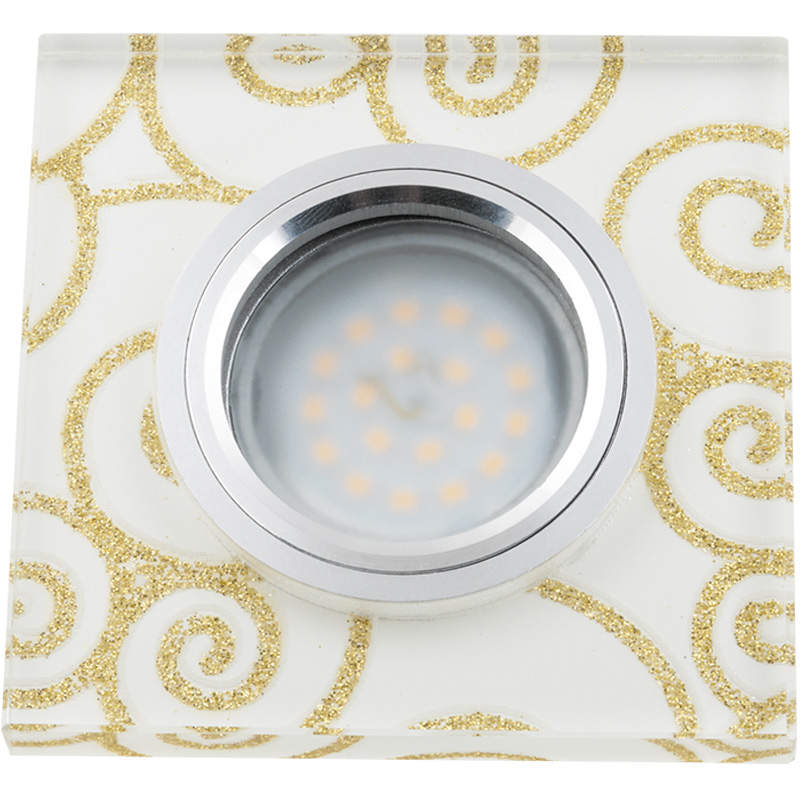 Встраиваемый светильник Fametto Luciole DLS-L207 GU5.3 CHROME/WHITE UL-00000382 в Санкт-Петербурге