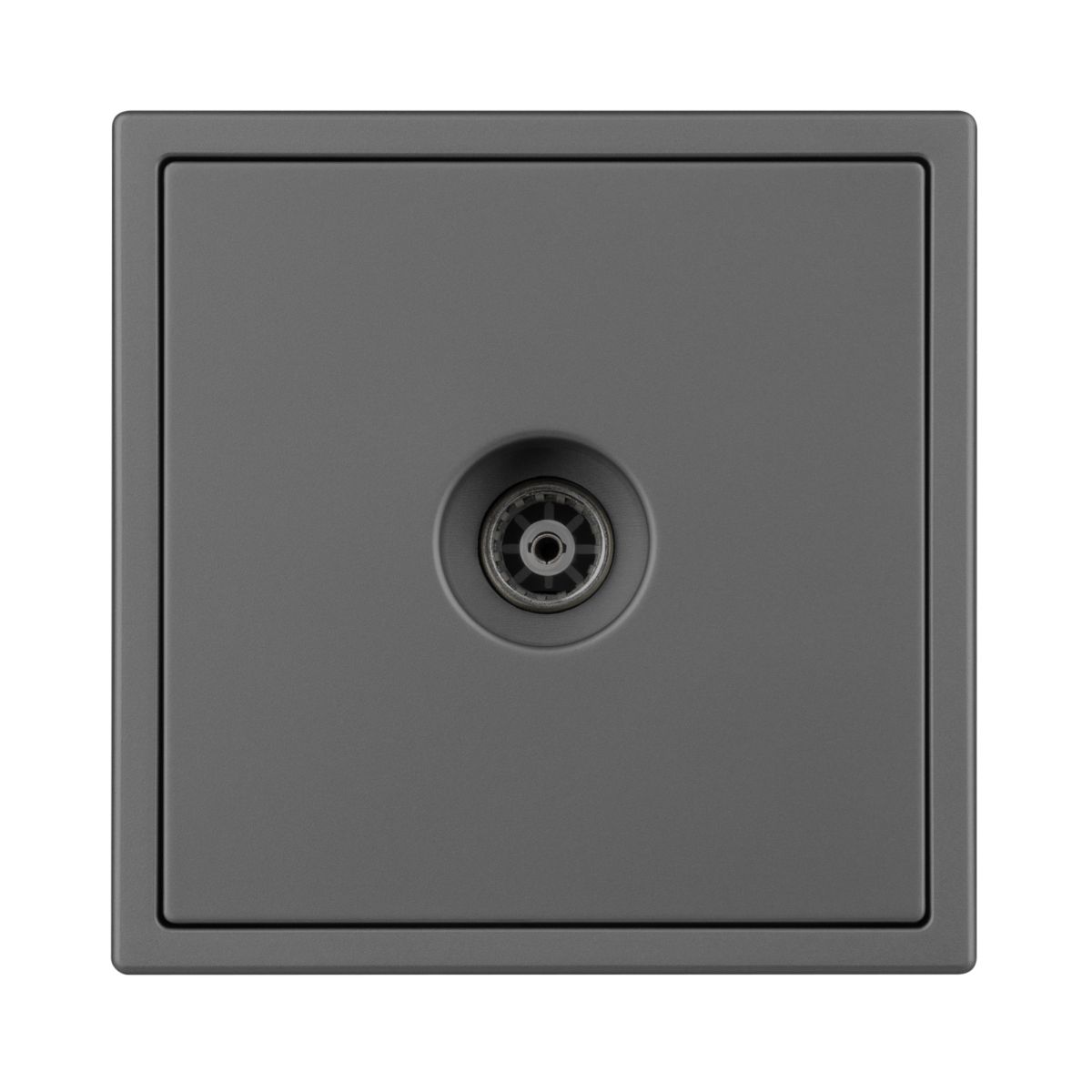 Механизм телевизионной розетки Arlight SCT-NOBE-MTV1-SFPL-GR (Серый базальт) 054295 в Санкт-Петербурге