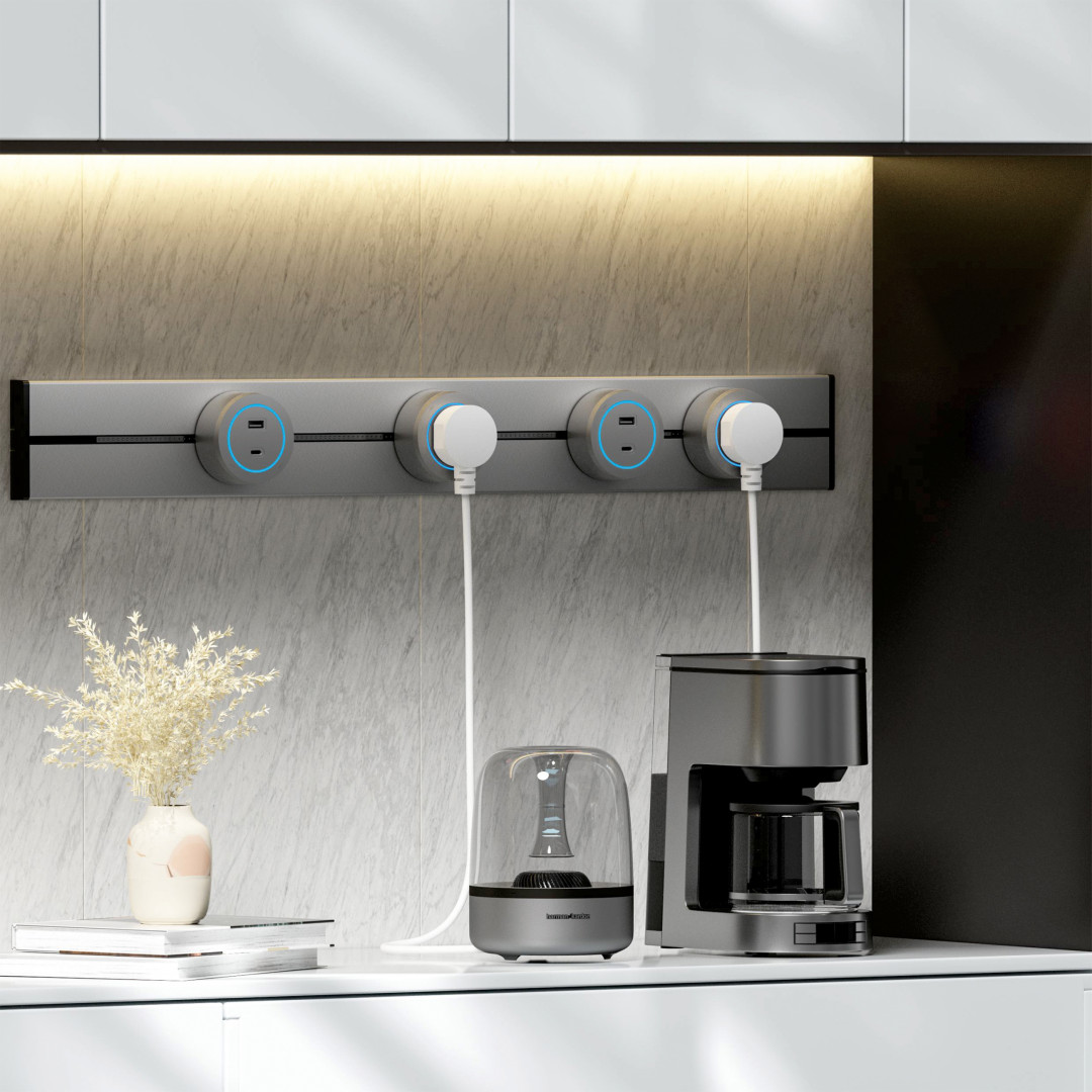 Трековая розетка Arte Milano Am-track-sockets-39 399731TS/USB-Type-C Grey в #REGION_NAME_DECLINE_PP#