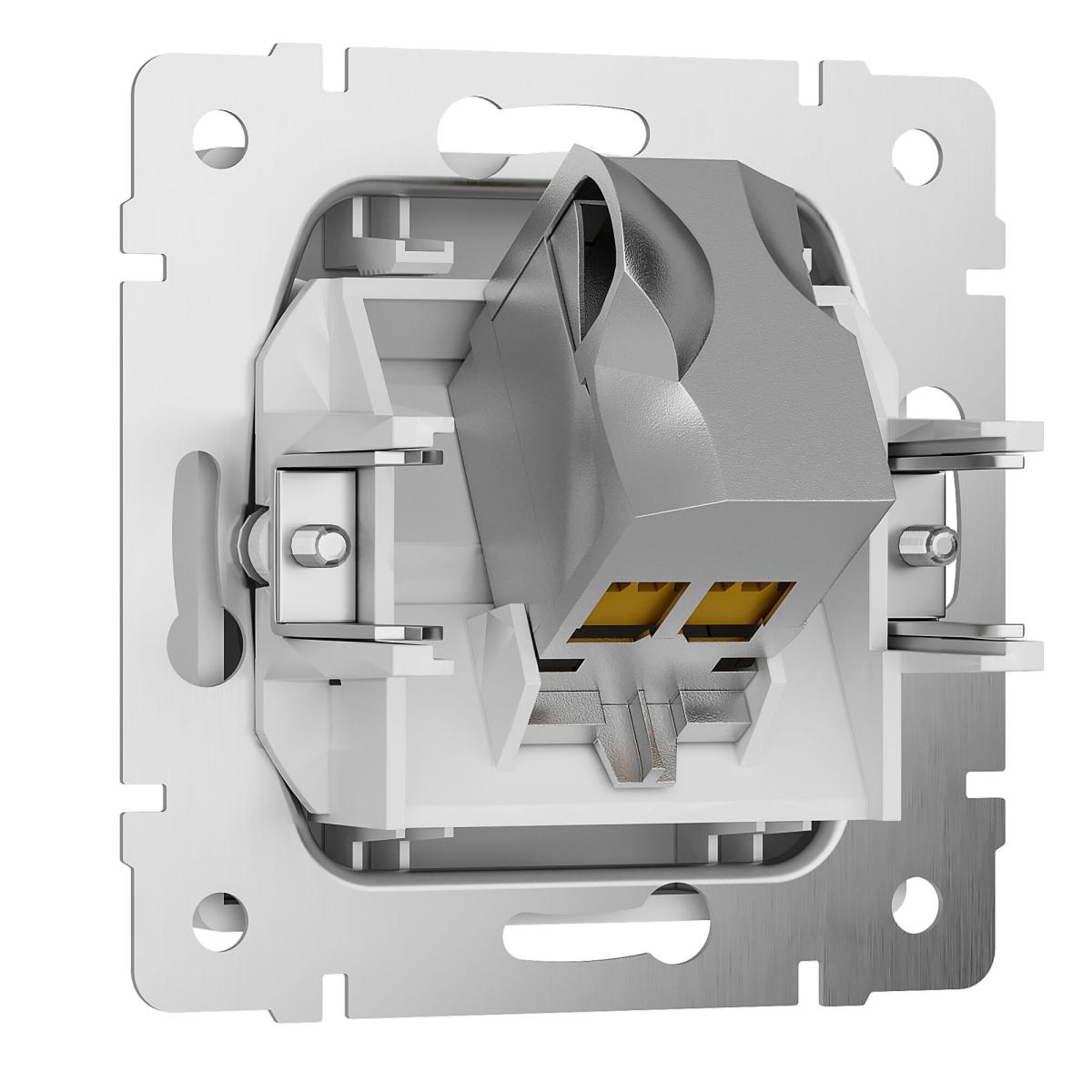 Розетка Ethernet RJ-45 cat. 6A экранированная Werkel W5120101 4690389213465 a069683 в Санкт-Петербурге