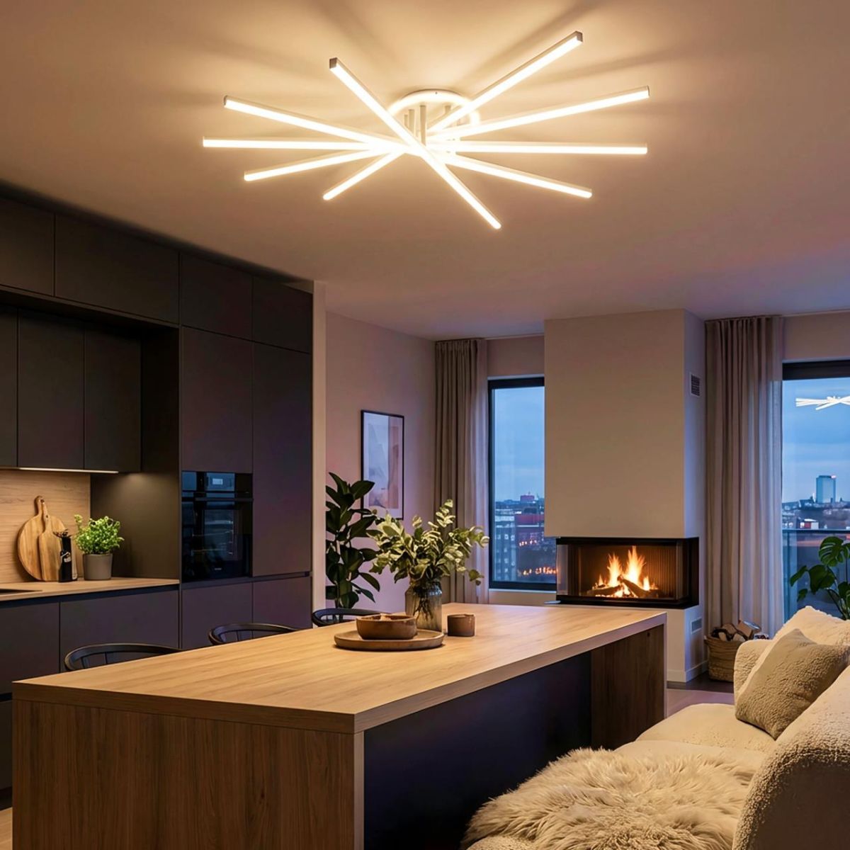 Потолочная люстра Citilux Trent CL203650 в #REGION_NAME_DECLINE_PP#