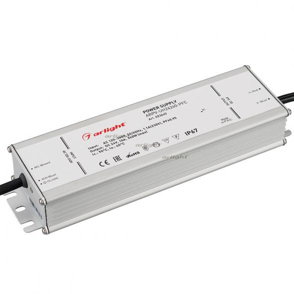 Блок питания Arlight ARPV-UH24240-PFC (24V, 10.0A, 240W) 023640 в Санкт-Петербурге