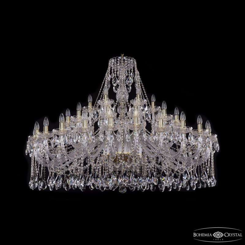 Подвесная люстра Bohemia Ivele Crystal 1413/24+12+6/530 G в Санкт-Петербурге