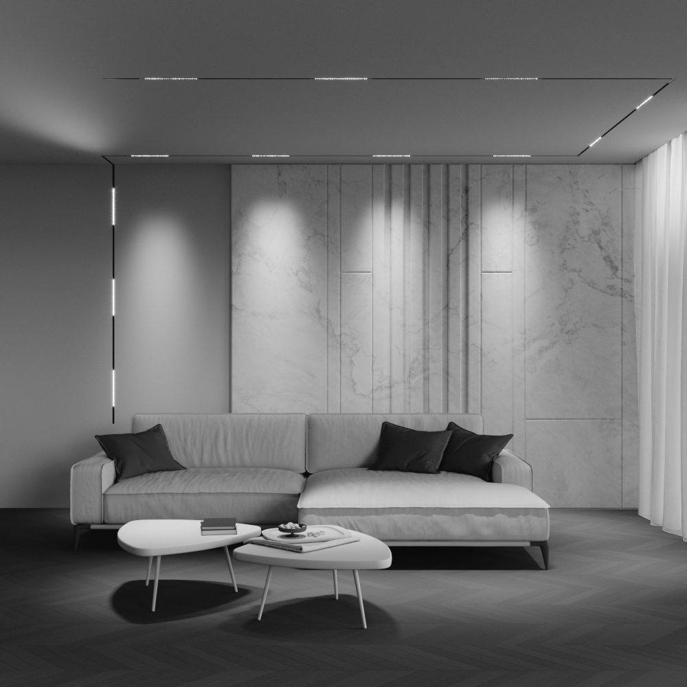 Трековый магнитный светильник Maytoni Technical Points Exility X TR241-2-6W3K-B в Санкт-Петербурге