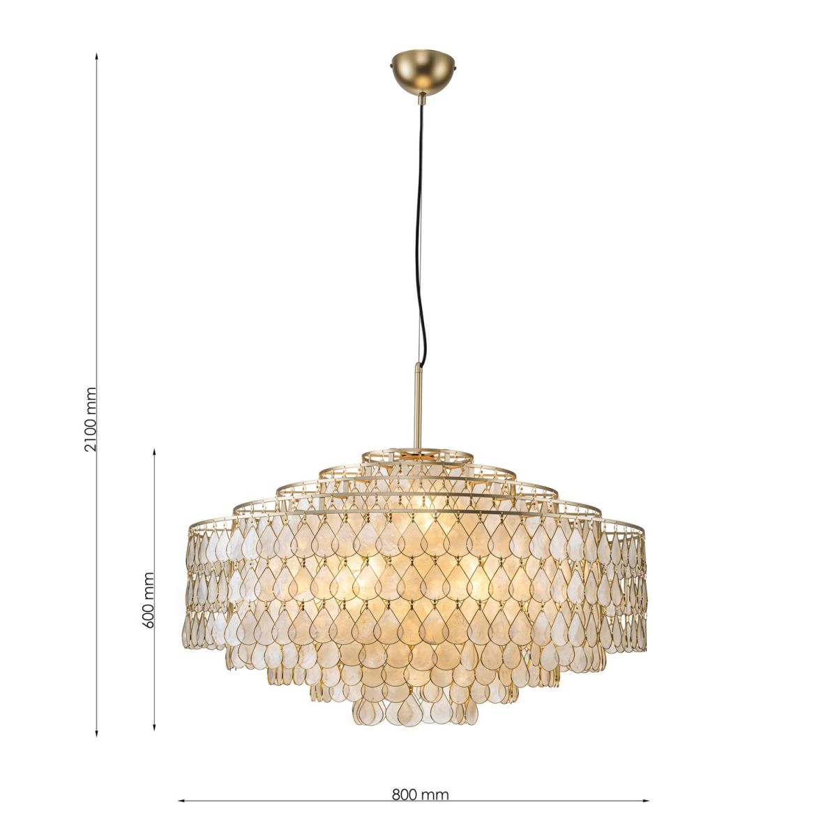 Подвесная люстра Favourite Mollitia 4763-10P в #REGION_NAME_DECLINE_PP#