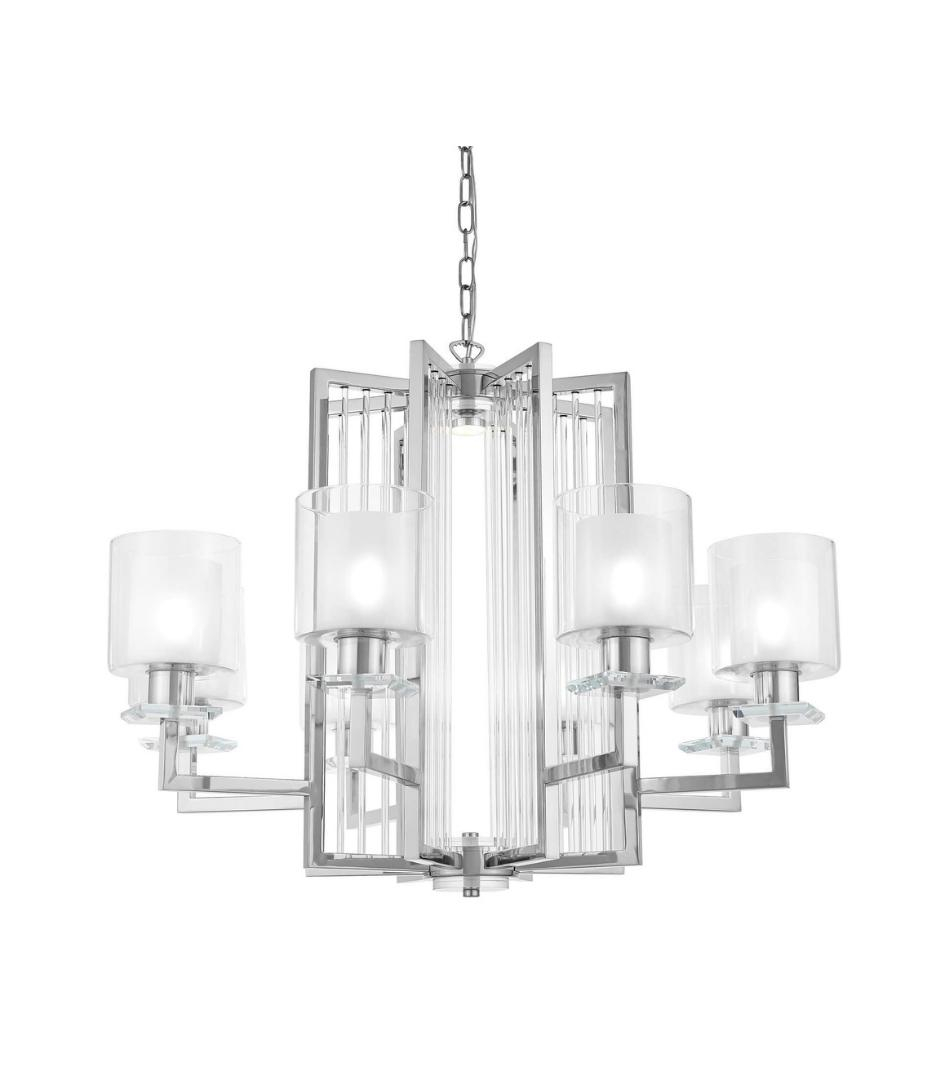 Подвесная люстра Lumina Deco Manhattan LDP 8012-8 CHR в Санкт-Петербурге