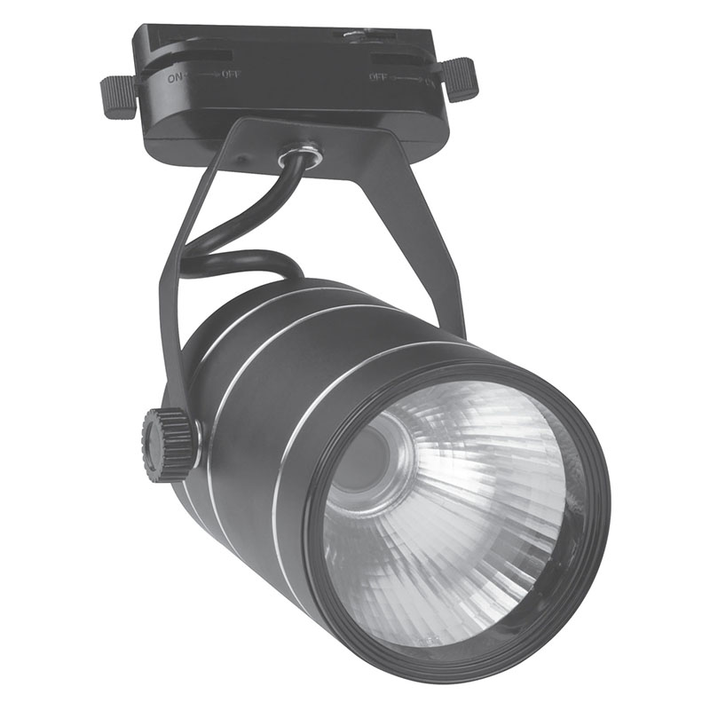 Трековый светодиодный светильник (10964) Volpe 4500K ULB-Q251 9W/NW/K BLACK в Санкт-Петербурге