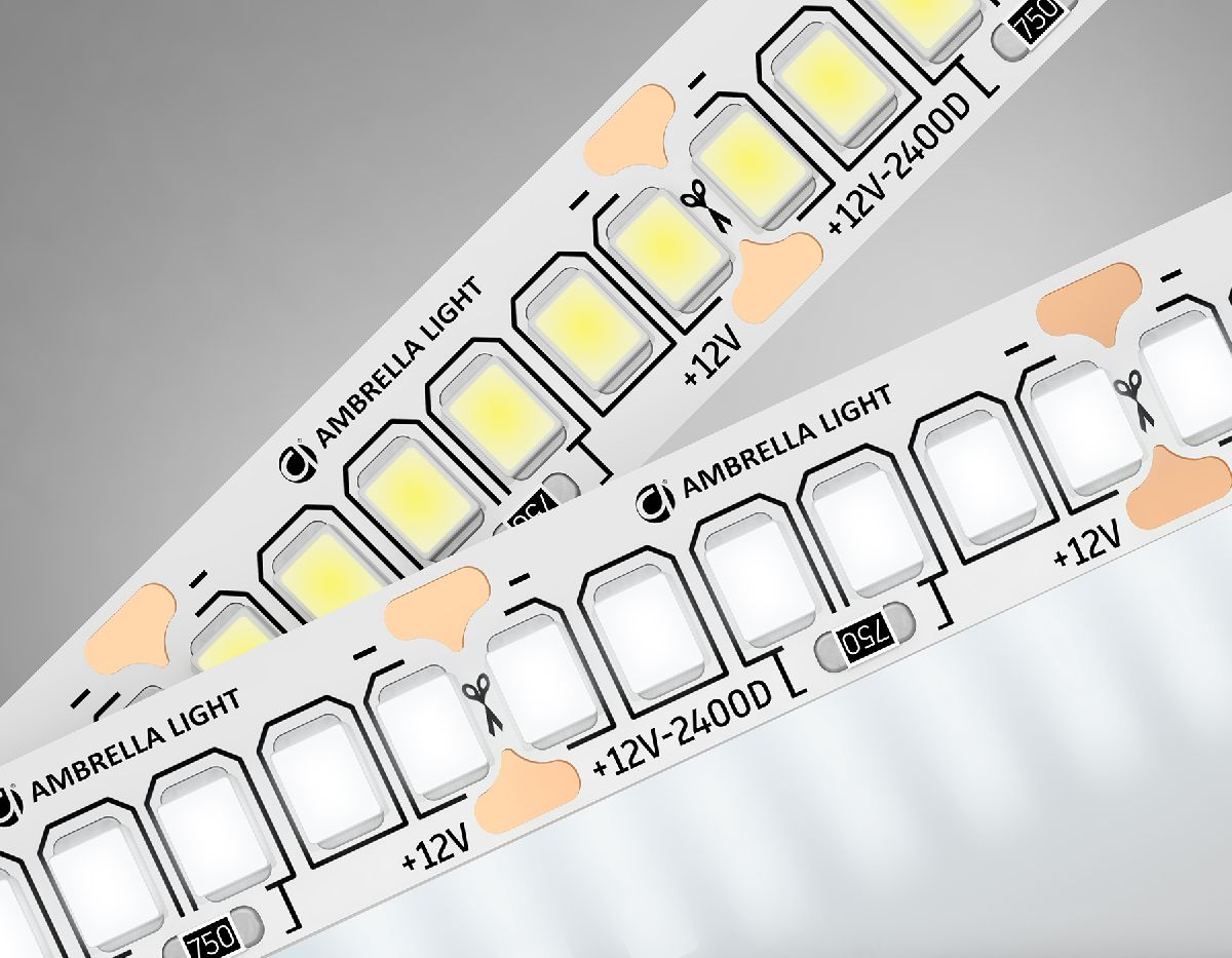 Светодиодная лента Ambrella Light LED Strip 12В 2835 19,2Вт/м 4500K 5м IP20 GS1502 в Санкт-Петербурге
