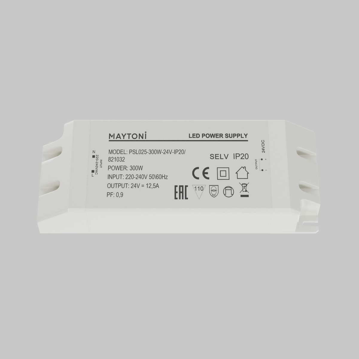 Источник напряжения Maytoni Led Strip PSL025 24В 300Вт IP20 821032 в Санкт-Петербурге