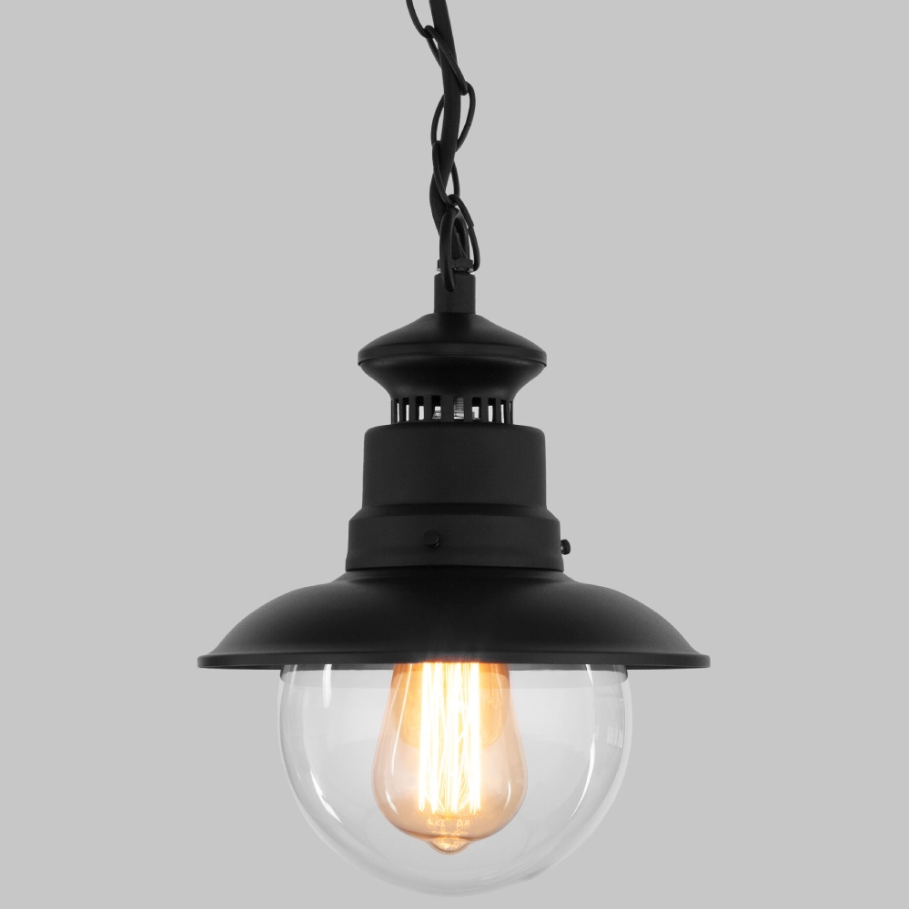 Уличный подвесной cветильник Elektrostandard Talli H GL 3002H черный 4690389106590 в #REGION_NAME_DECLINE_PP#