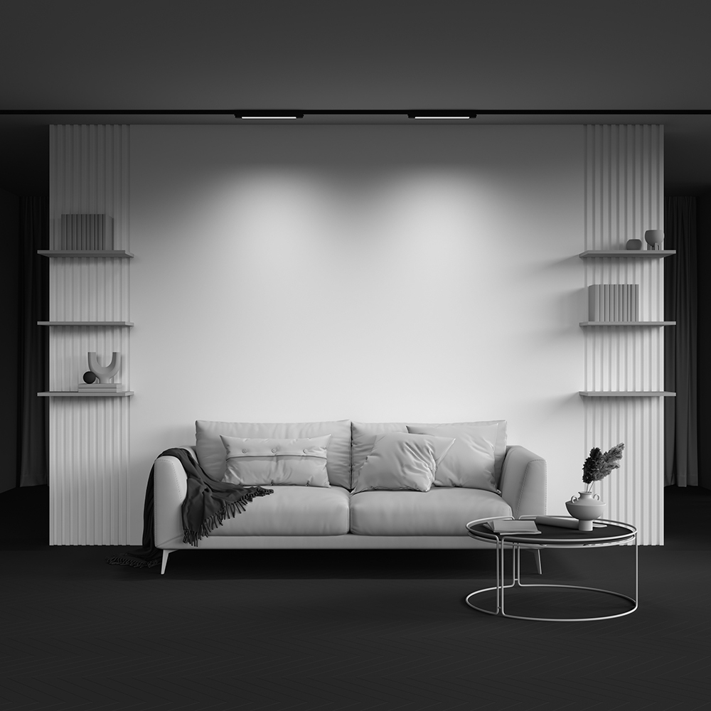 Трековый однофазный светильник Maytoni Technical Basis TR000-1-12W4K-B_1 в Санкт-Петербурге