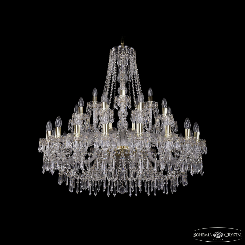 Подвесная люстра Bohemia Ivele Crystal 1403/20+10+5/360 G в Санкт-Петербурге