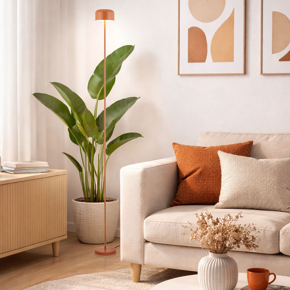 Торшер TK Lighting 19008 Noa Salmon a073036 в Санкт-Петербурге