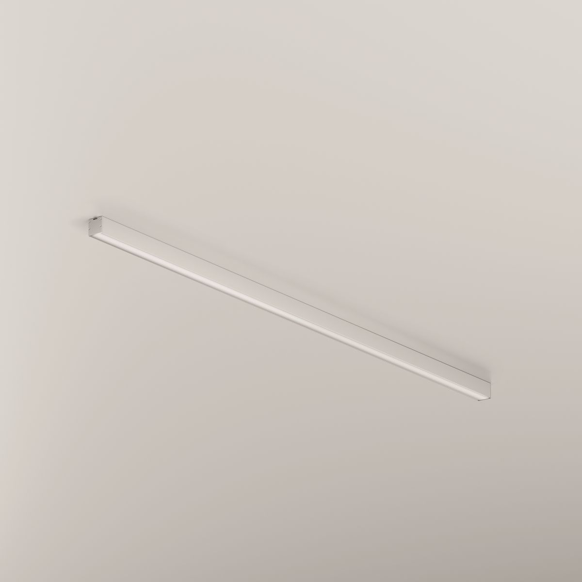 Линейный накладной светильник Maytoni Technical 4000K 50x50 (Серебро, 2 м) LL311024 в Санкт-Петербурге