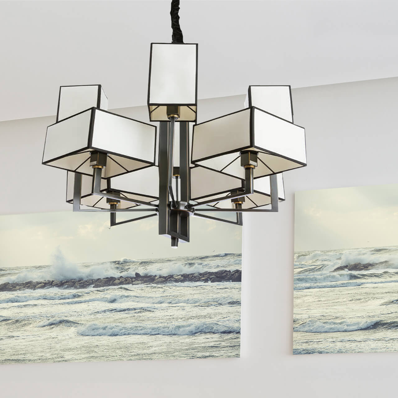 Подвесная люстра Divinare Porta 5933/01 LM-8 в #REGION_NAME_DECLINE_PP#