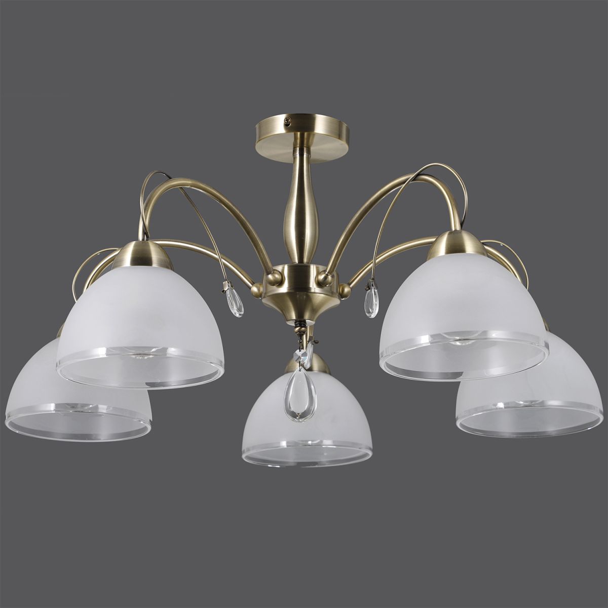 Люстра на штанге Illumico IL0506-5CSQ-25AB ELITE в Санкт-Петербурге