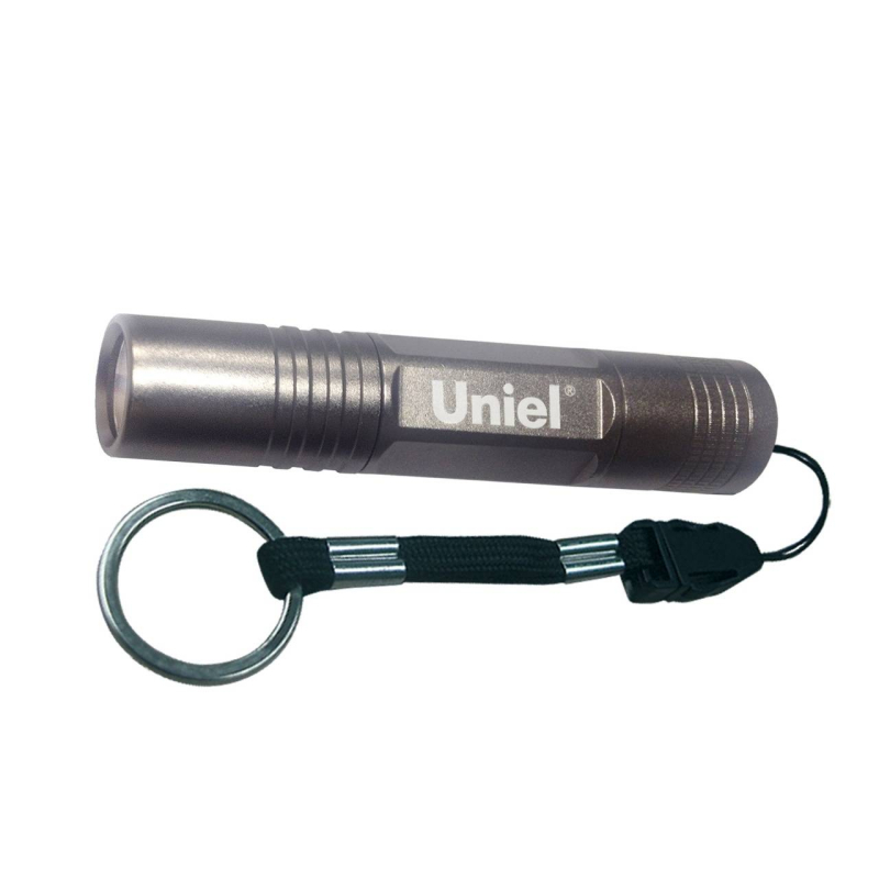 Ручной светодиодный фонарь Uniel (03248) от батареек 30 лм S-LD014-C Silver в Санкт-Петербурге