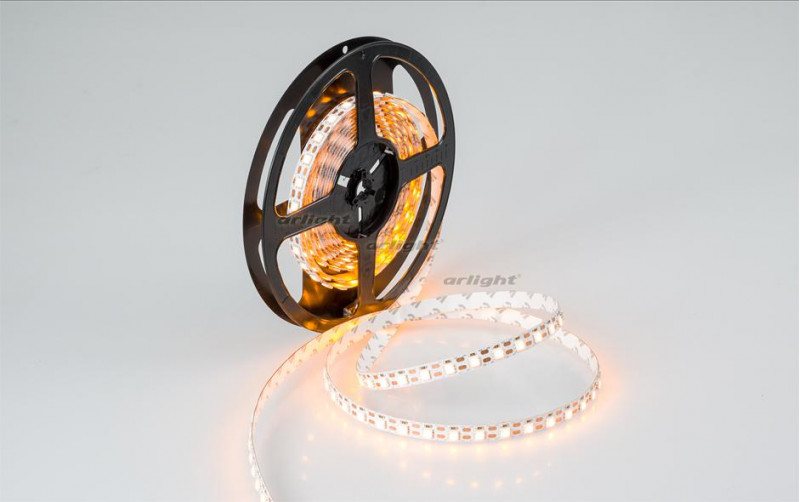 Светодиодная лента Arlight RT 2-5000 12V Cx1 Yellow 2x (5060, 360 LED, LUX) 011708 в Санкт-Петербурге