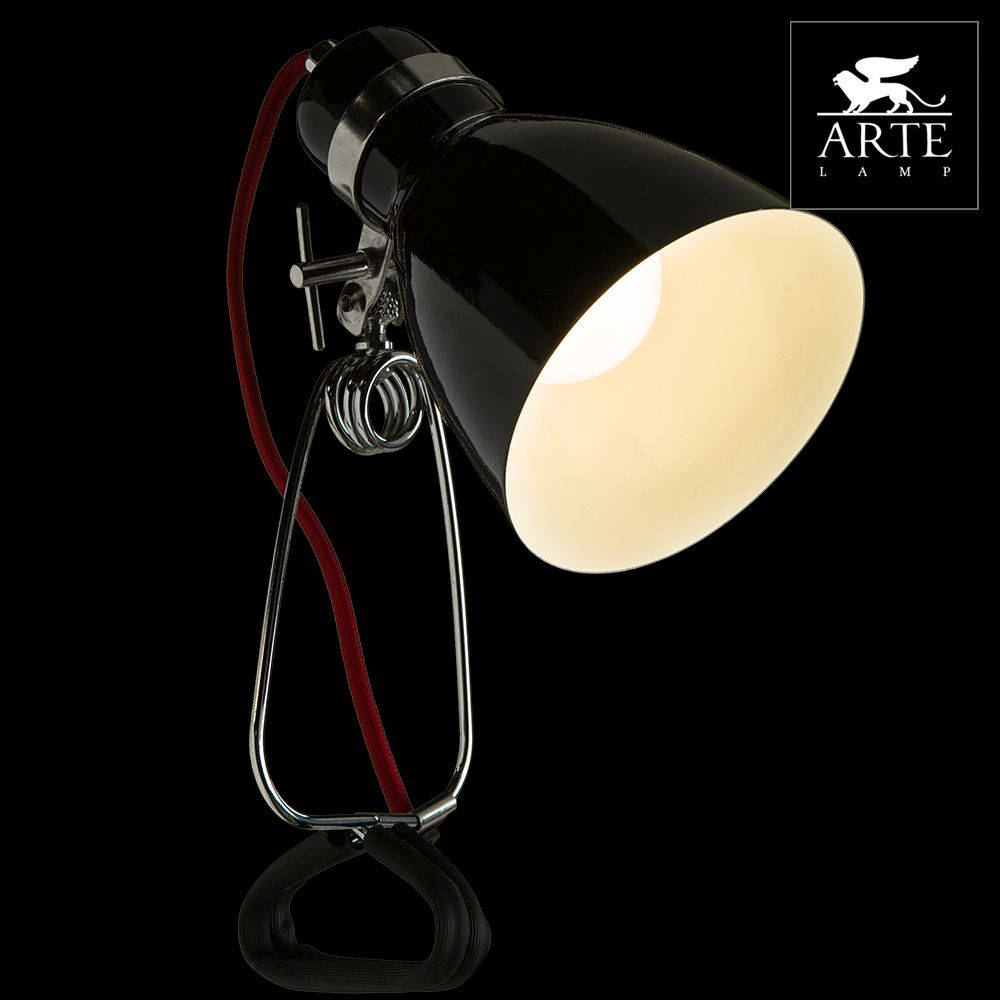 Настольная лампа Arte Lamp Dorm A1409LT-1BK в Санкт-Петербурге