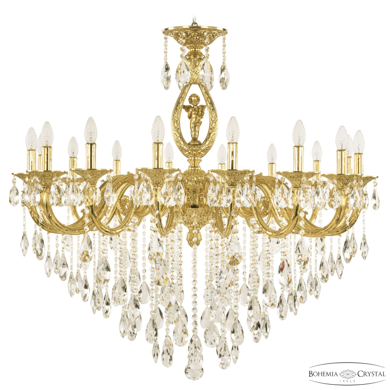Подвесная люстра Bohemia Ivele Crystal Florence 71401/16/360 B G FA10B в Санкт-Петербурге
