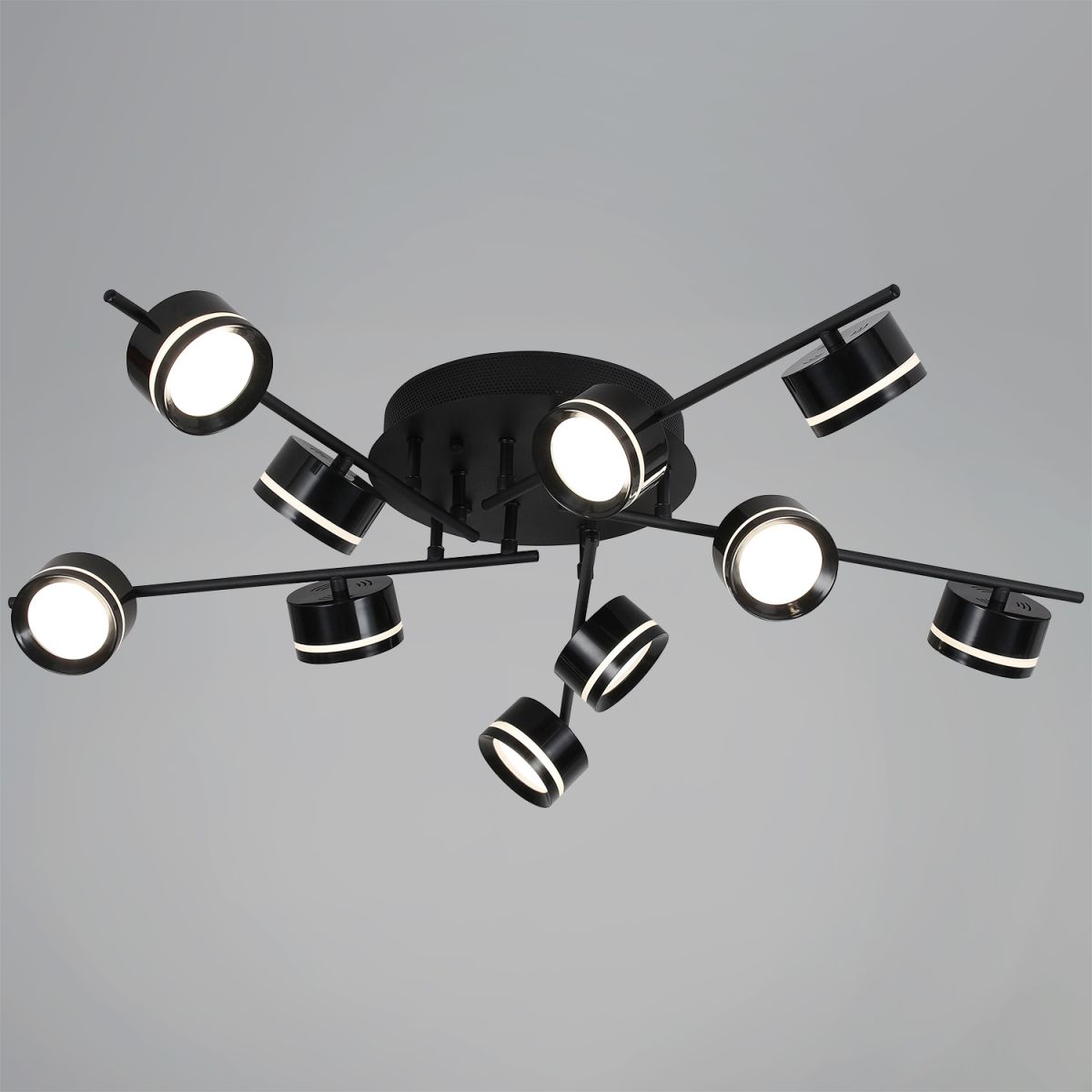 Потолочная люстра Reluce 10590-0.3-10 Black в Санкт-Петербурге