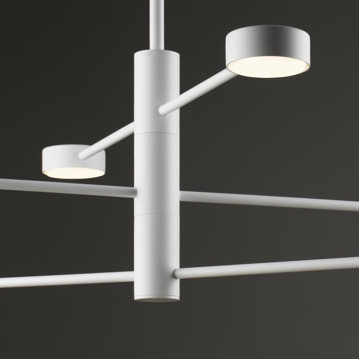 Люстра на штанге Freya Tactic FR5363CL-06W в #REGION_NAME_DECLINE_PP#