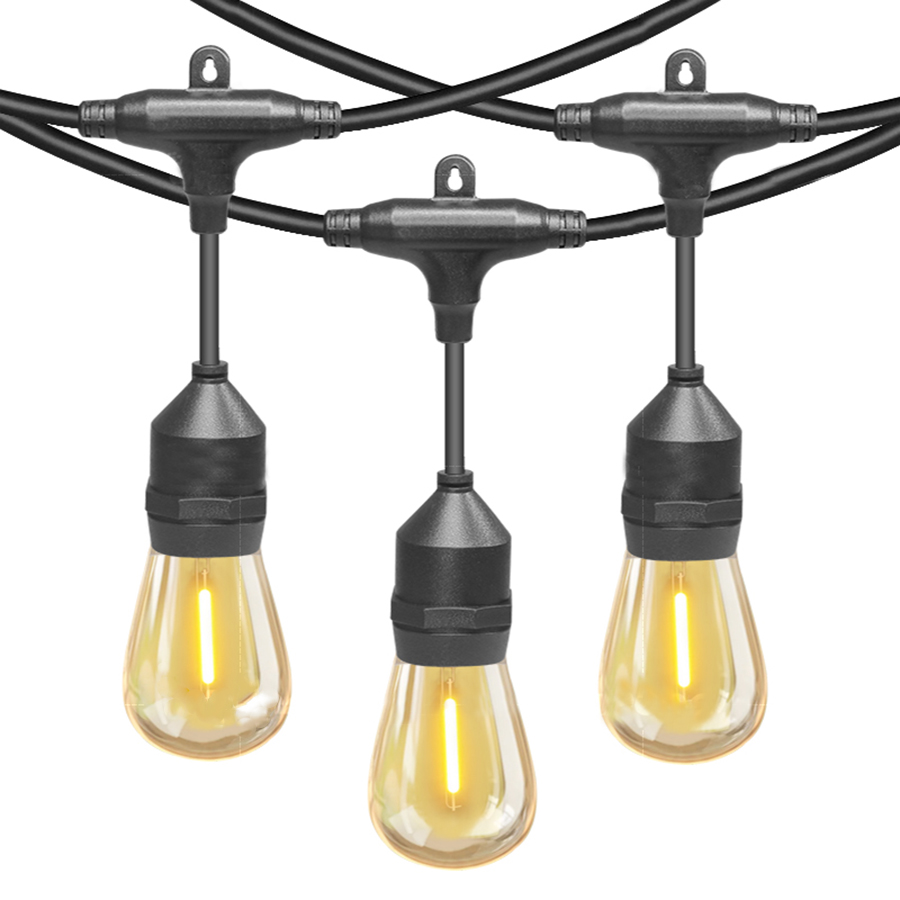 Гирлянда Белт Лайт General Gen-Beltlight-W-10M-20E27-IP65 Black 663011 в Санкт-Петербурге