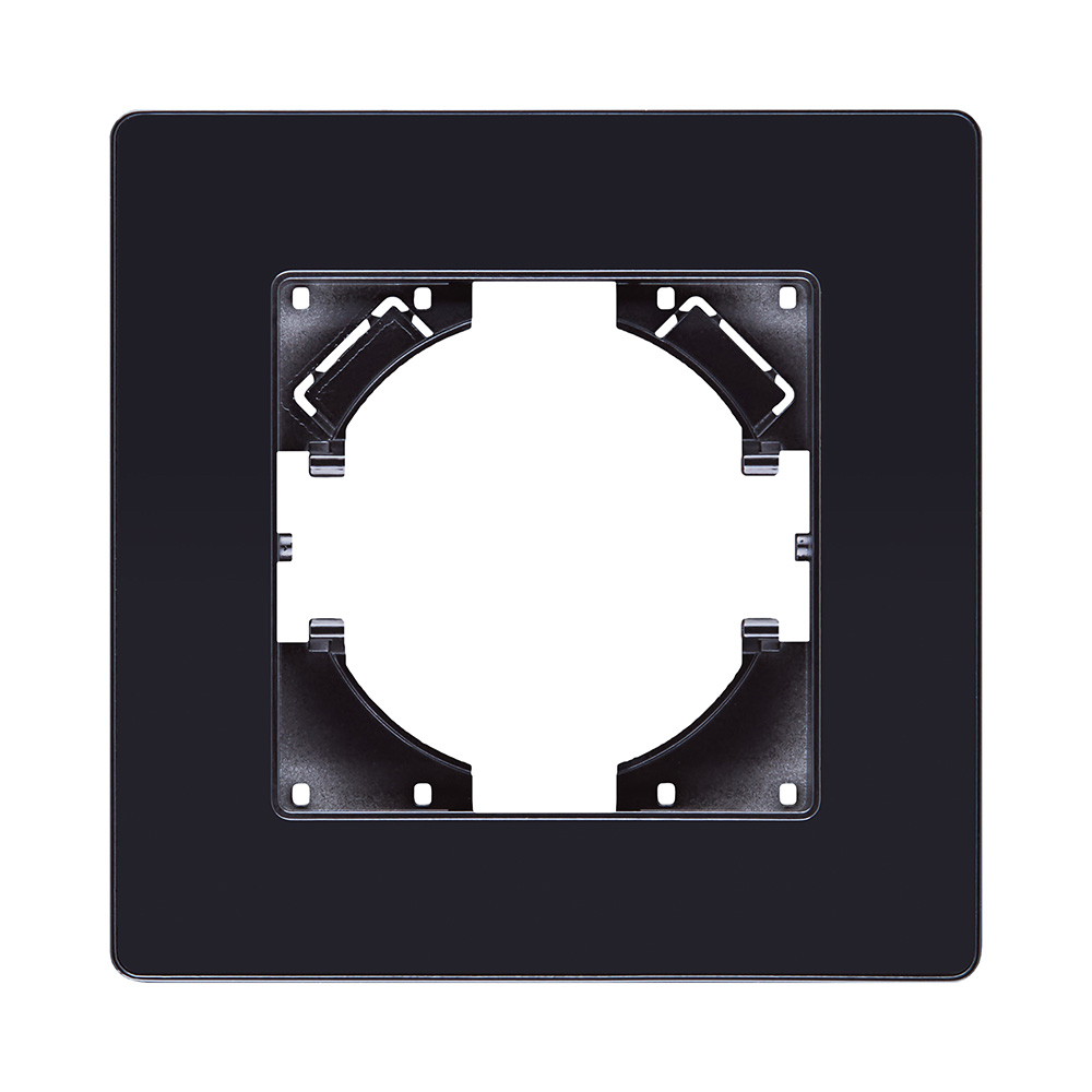 Рамка 1-постовая, черный Kollinger Eleganz Acryl EA1BK в #REGION_NAME_DECLINE_PP#