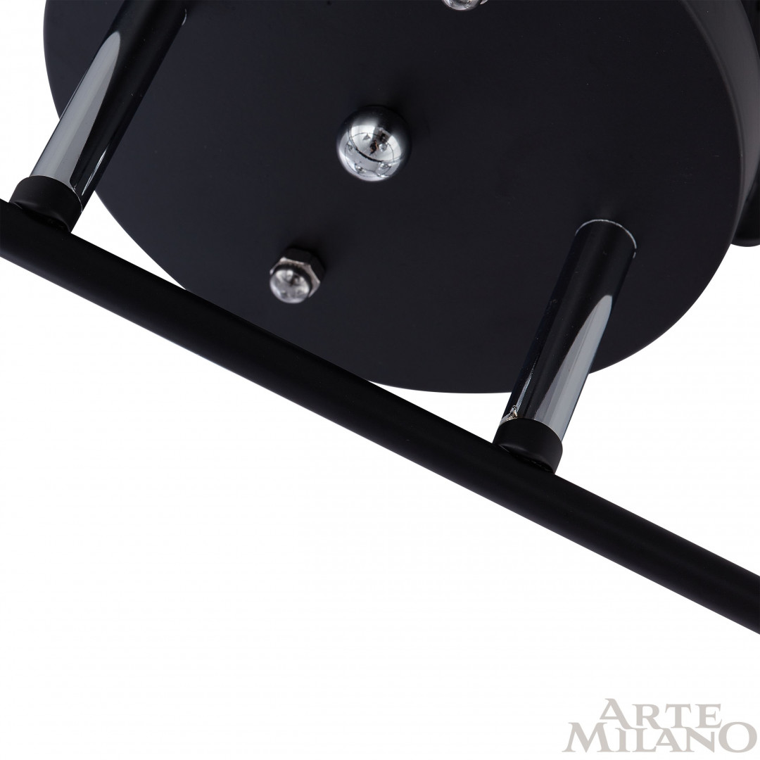 Потолочная люстра Arte Milano Amalfi 322403/3 BK+CR в #REGION_NAME_DECLINE_PP#