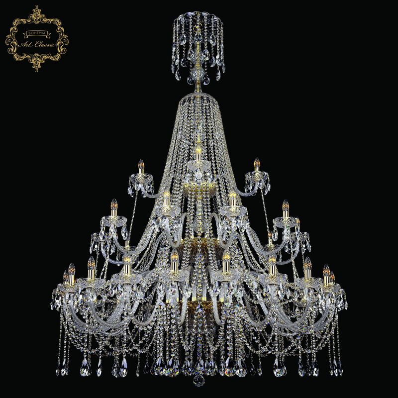 Подвесная люстра Art Classic 11.12.20+10+5.530v.3d.XL-205.Gd.Sp в Санкт-Петербурге
