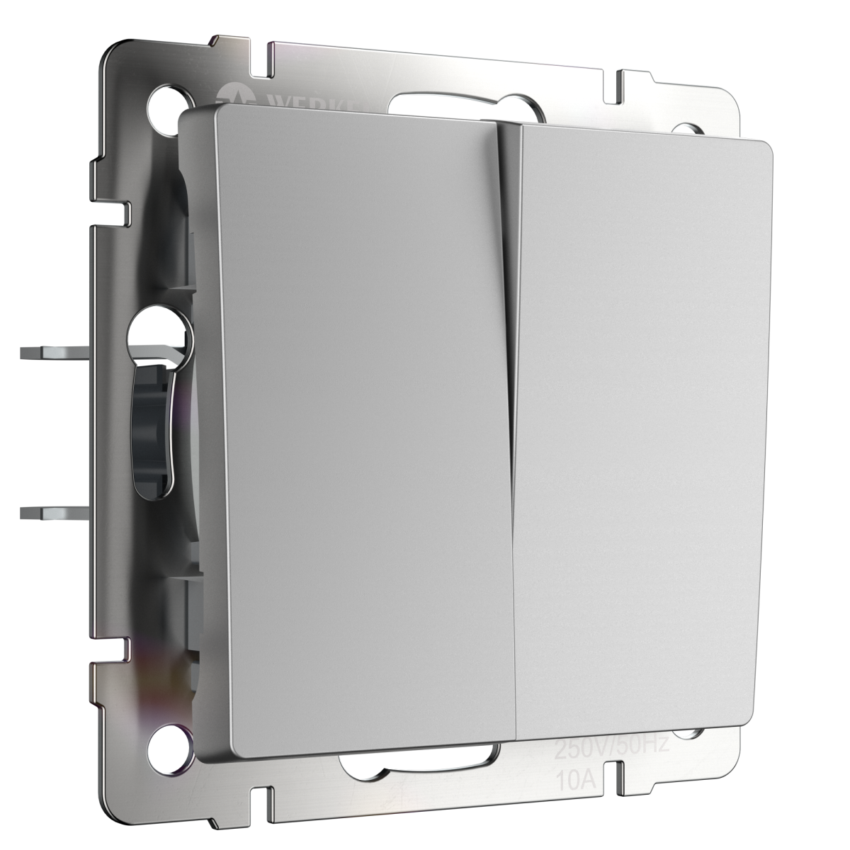 Выключатель двухклавишный Werkel W1120006 4690389164828 a050887 в #REGION_NAME_DECLINE_PP#