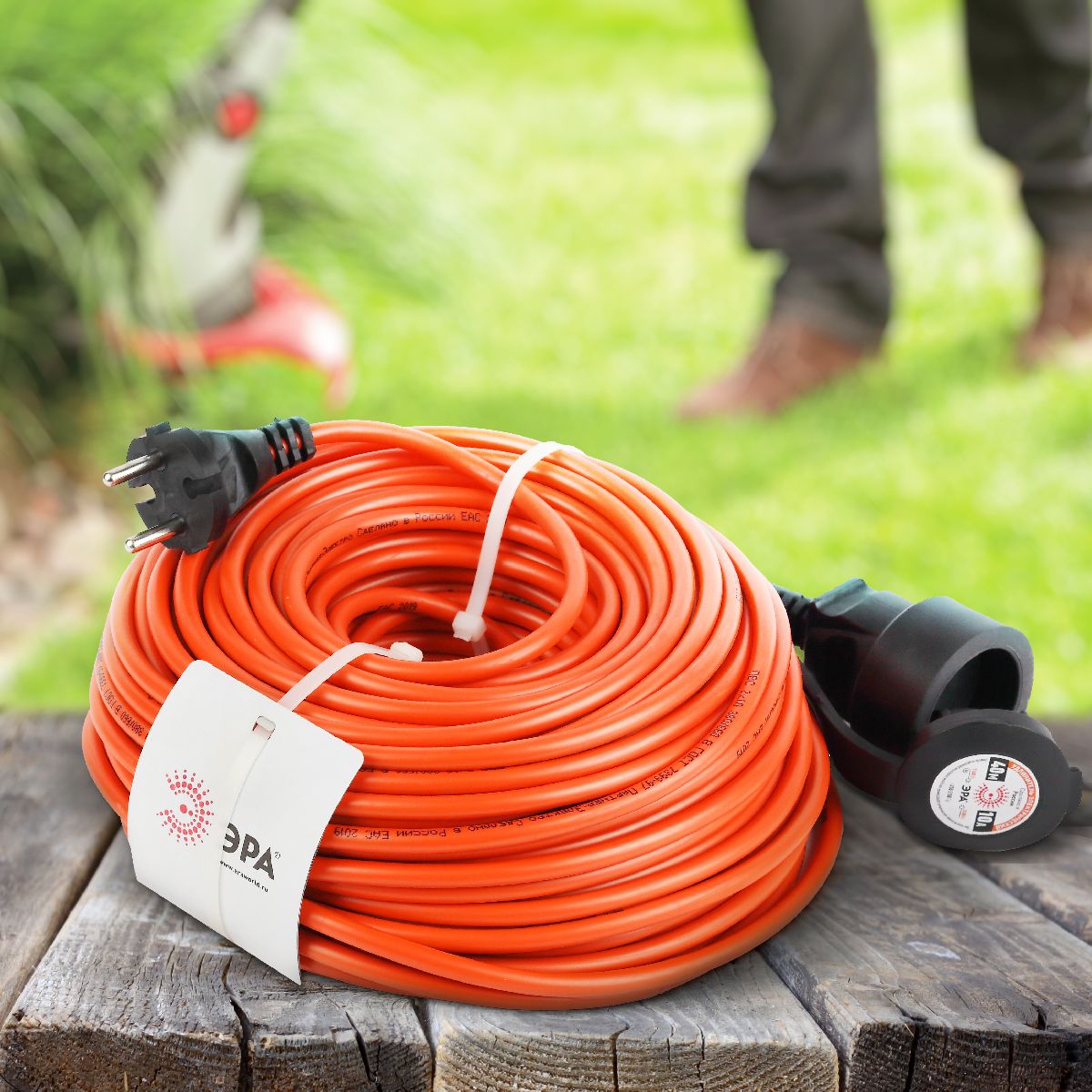 Удлинитель силовой Эра UPx-1-2x1-40m Б0046808 в Санкт-Петербурге