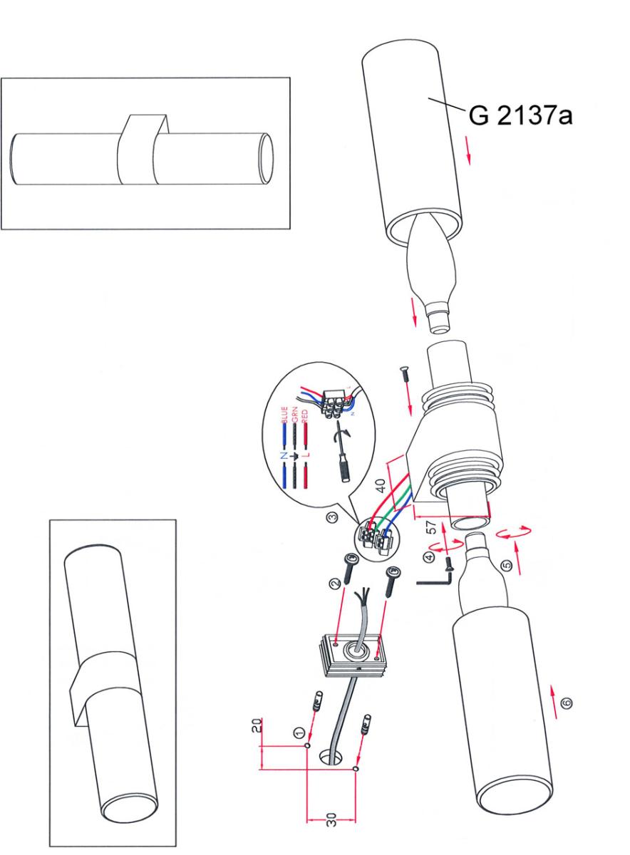 Подсветка для зеркал Odeon Light Want 2137/2W в Санкт-Петербурге