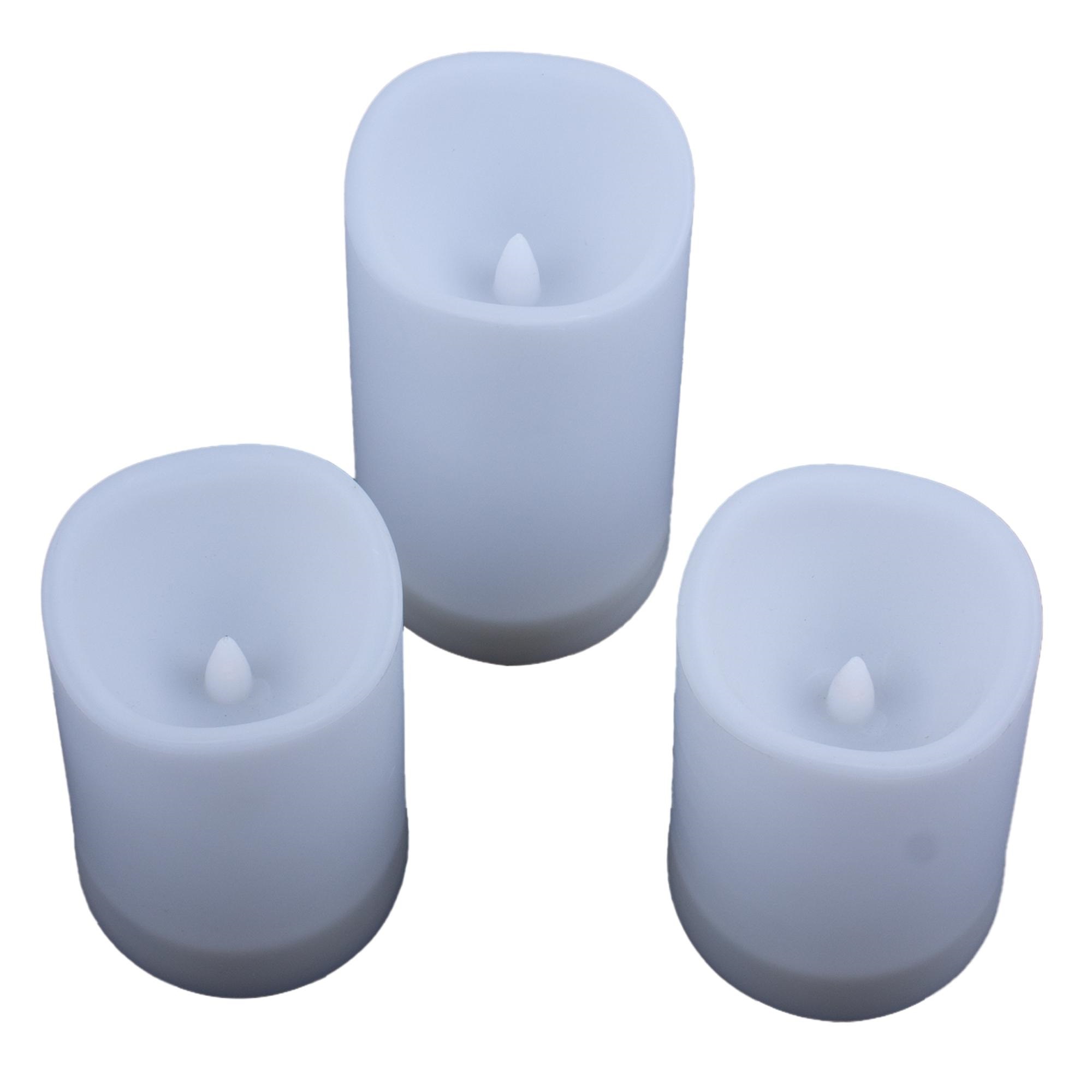 Садовый светильник на солнечной батарее Uniel USL-S-816/PT150 CANDLE SET3 UL-00009381 в Санкт-Петербурге