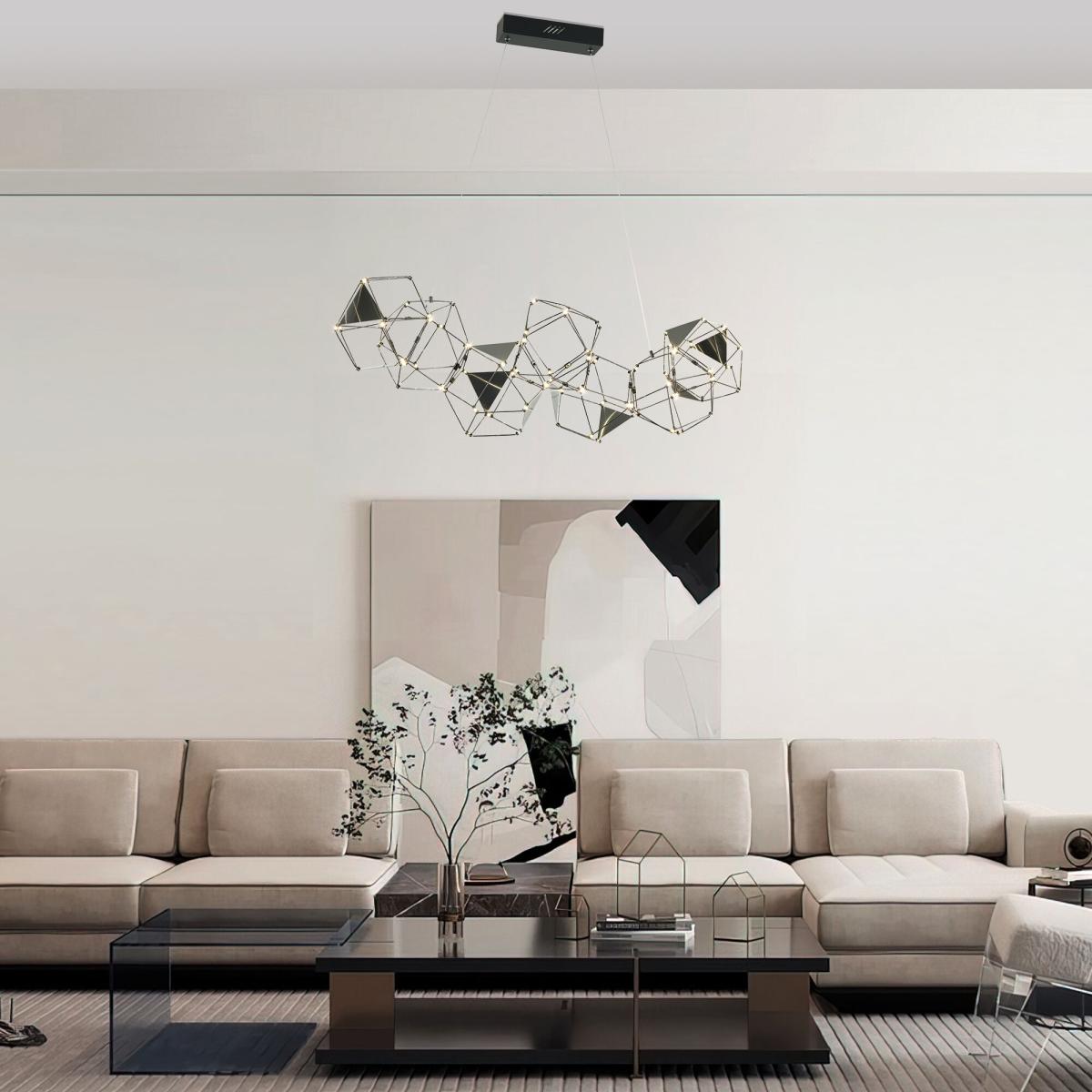 Подвесная люстра Eurosvet Uma 90368/7 черный жемчуг a065027 в Санкт-Петербурге