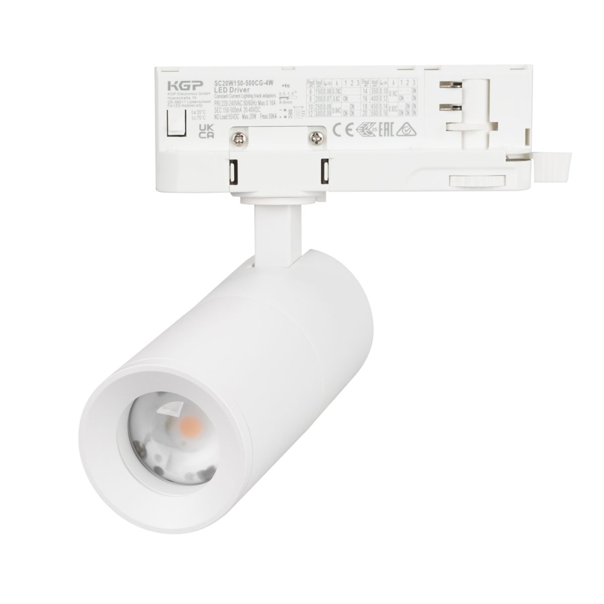 Трековый трехфазный светильник Arlight LGD-ARTEMIS-TRACK-4TR-R55-12W Warm3000 (WH, 8-80 deg, 230V, TRIAC) (IP20 Металл) 058639 в Санкт-Петербурге