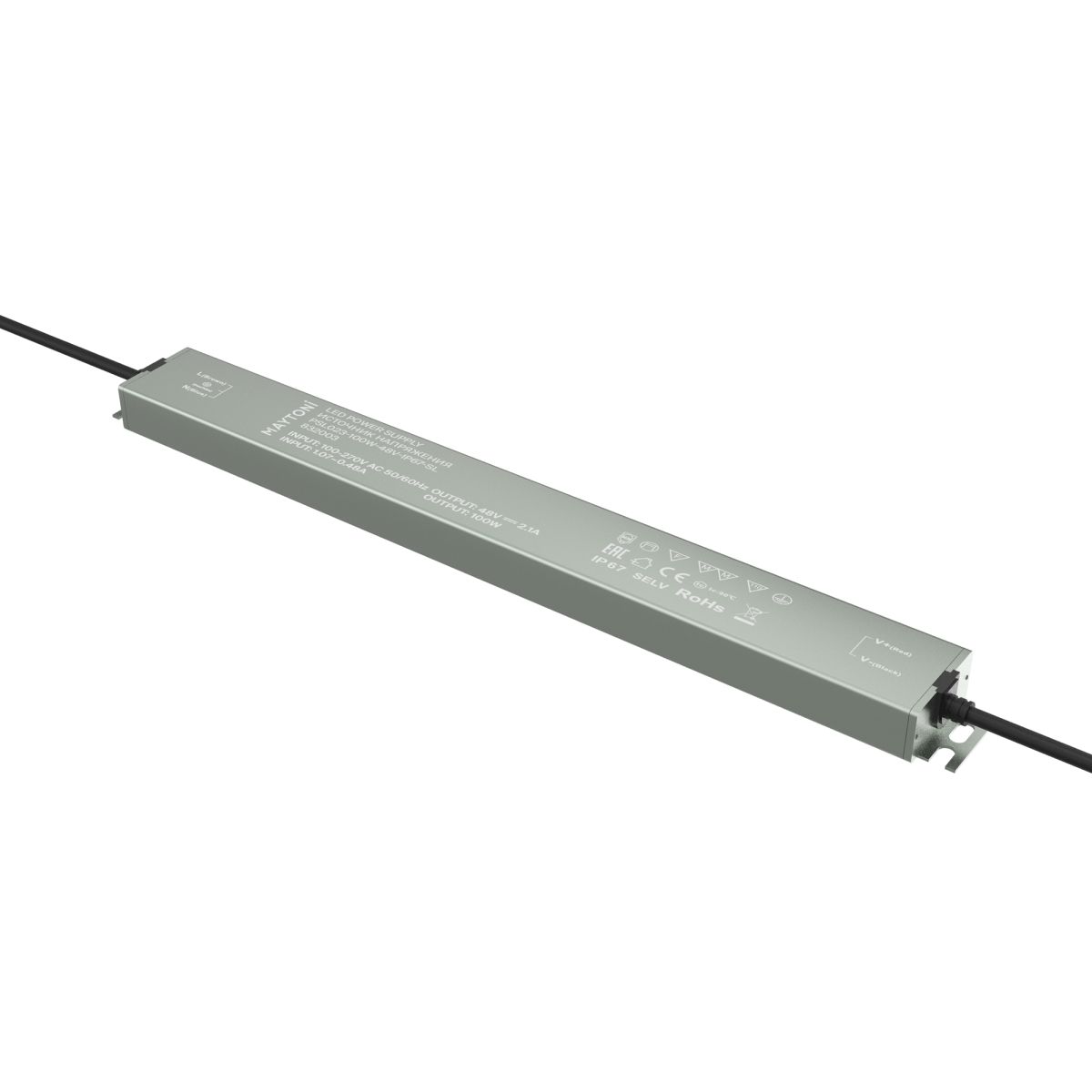 Блок питания Maytoni Led Strip PSL023 48В 100Вт IP 67 832003 в #REGION_NAME_DECLINE_PP#