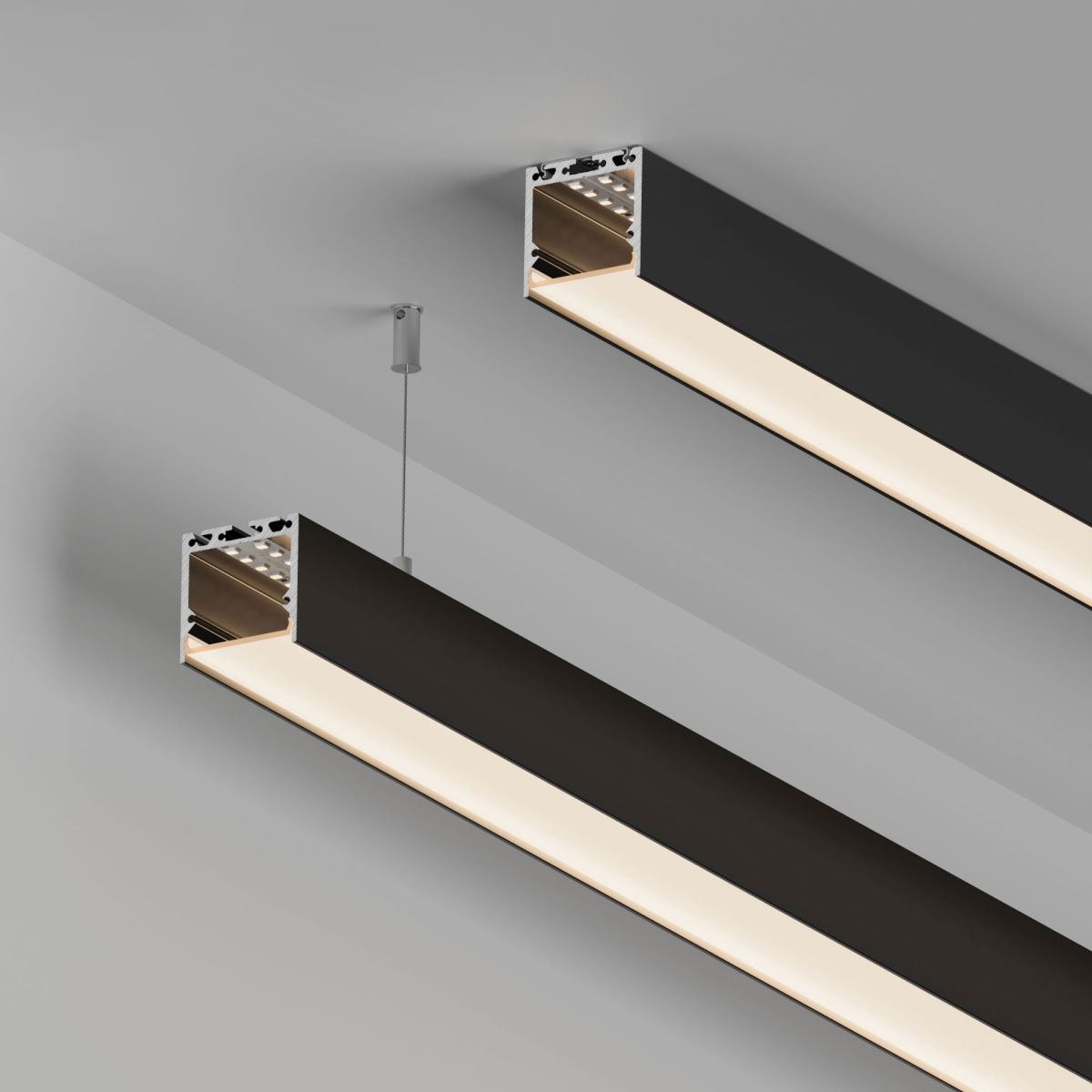 Профиль Arlight SL-LINE-3535-2000 BLACK (BY) (Алюминий) 062591 в Санкт-Петербурге